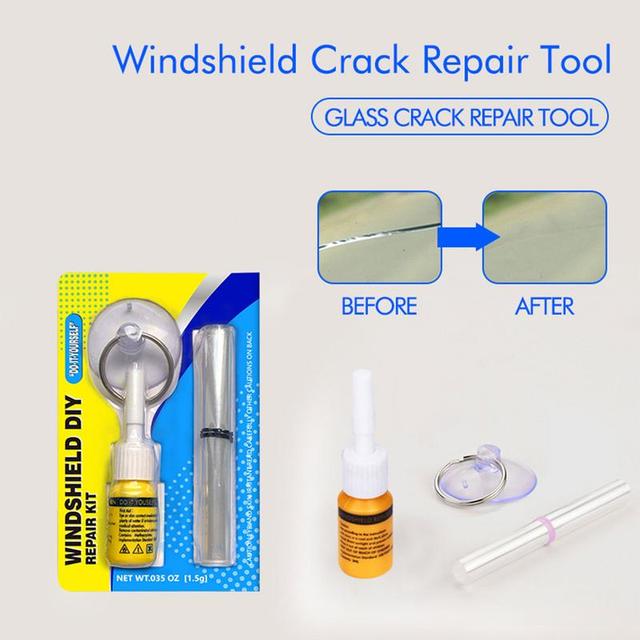 Glass Crack Repair Kit Glass Scratch Repair Kit Car Crack Repair Kit Auto  Glass Repair Resin Windshield Scratch Remover - AliExpress